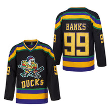 Adam Banks Ducks #99 Hockey Jersey