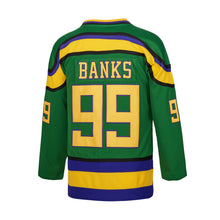 Adam Banks Ducks #99 Hockey Jersey