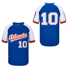 Atlanta #10 Black Crackers Pullover Football Jersey
