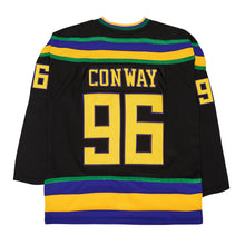 Custom Charlie Conway Ducks 96 Hockey Jersey
