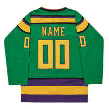 Custom Adam Banks Ducks Kids Hockey Jersey
