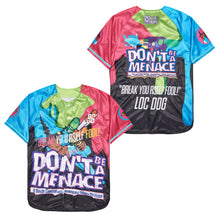 Don’t Be a Menace Loc Dog Baseball Jersey