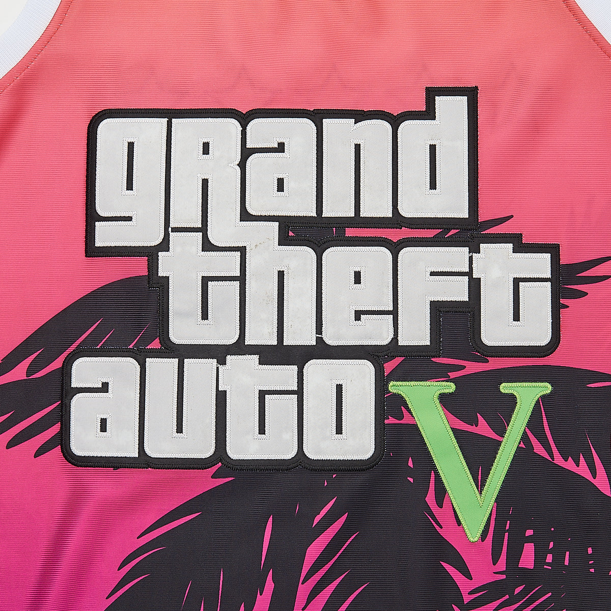 Grand Theft Auto V Basketball Jersey — graphic detail