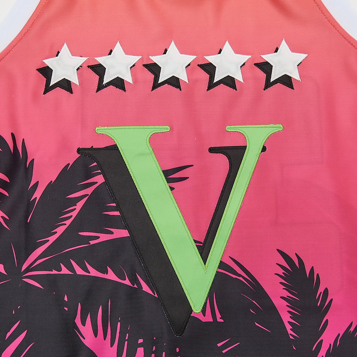 Grand Theft Auto V Basketball Jersey — graphic detail