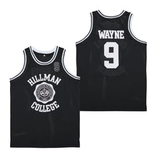 Hillman College #9 Dwayne Wayne Basketball Jersey