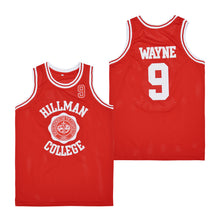Hillman College #9 Dwayne Wayne Basketball Jersey