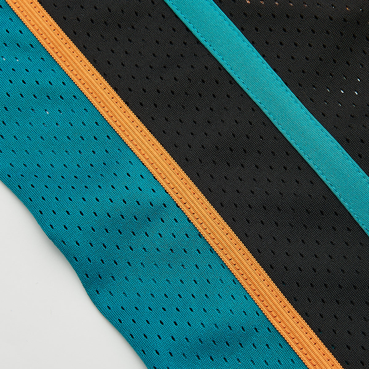 Jackie Moon #33 Semi-Pro Flint Tropics Basketball Jersey — Black — stripe detail