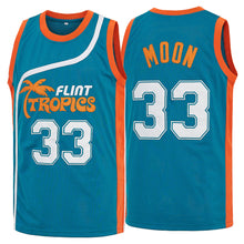 Custom Jackie Moon 33 Semi Pro Flint Tropics Basketball Jersey