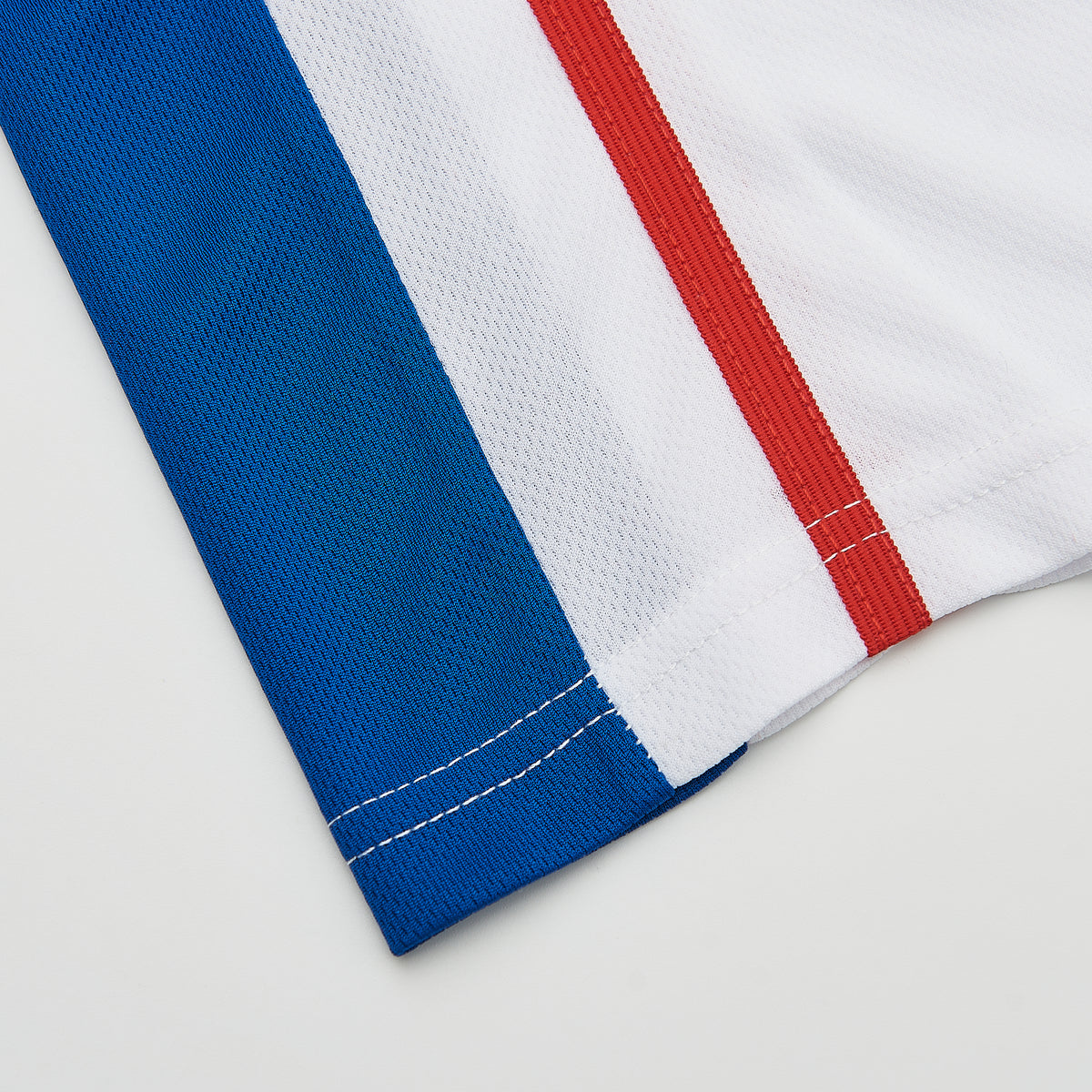 Jimmer Fredette #32 Shanghai Sharks Basketball Jersey — hem detail