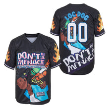 Loc Dog #00 ‘Don’t Be a Menace’ Baseball Jersey