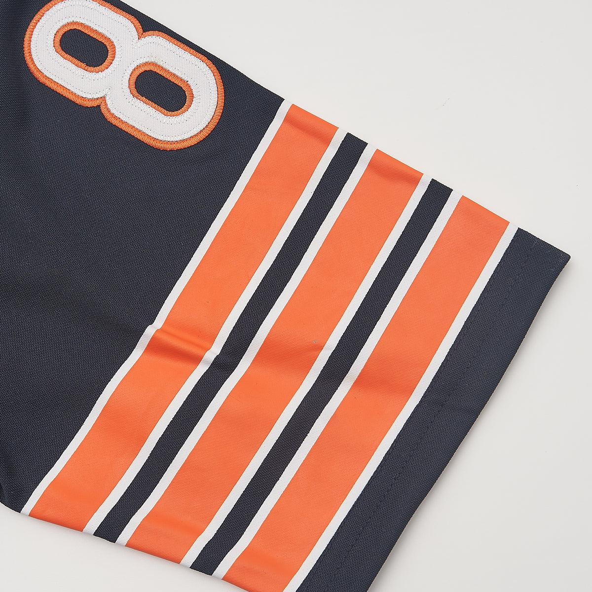 Mike Ditka #89 Chicago Bears Football Jersey — stripe detail