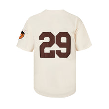 Retro #29 Satchel Paige Vintage CREAM GREY Team Baseball Jersey
