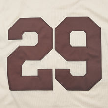 Retro #29 Satchel Paige Vintage CREAM GREY Team Baseball Jersey