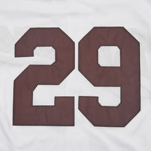 Retro #29 Satchel Paige Vintage CREAM GREY Team Baseball Jersey