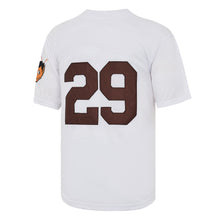 Custom Retro 29 Satchel Paige Vintage Cream Grey Team Baseball Jersey