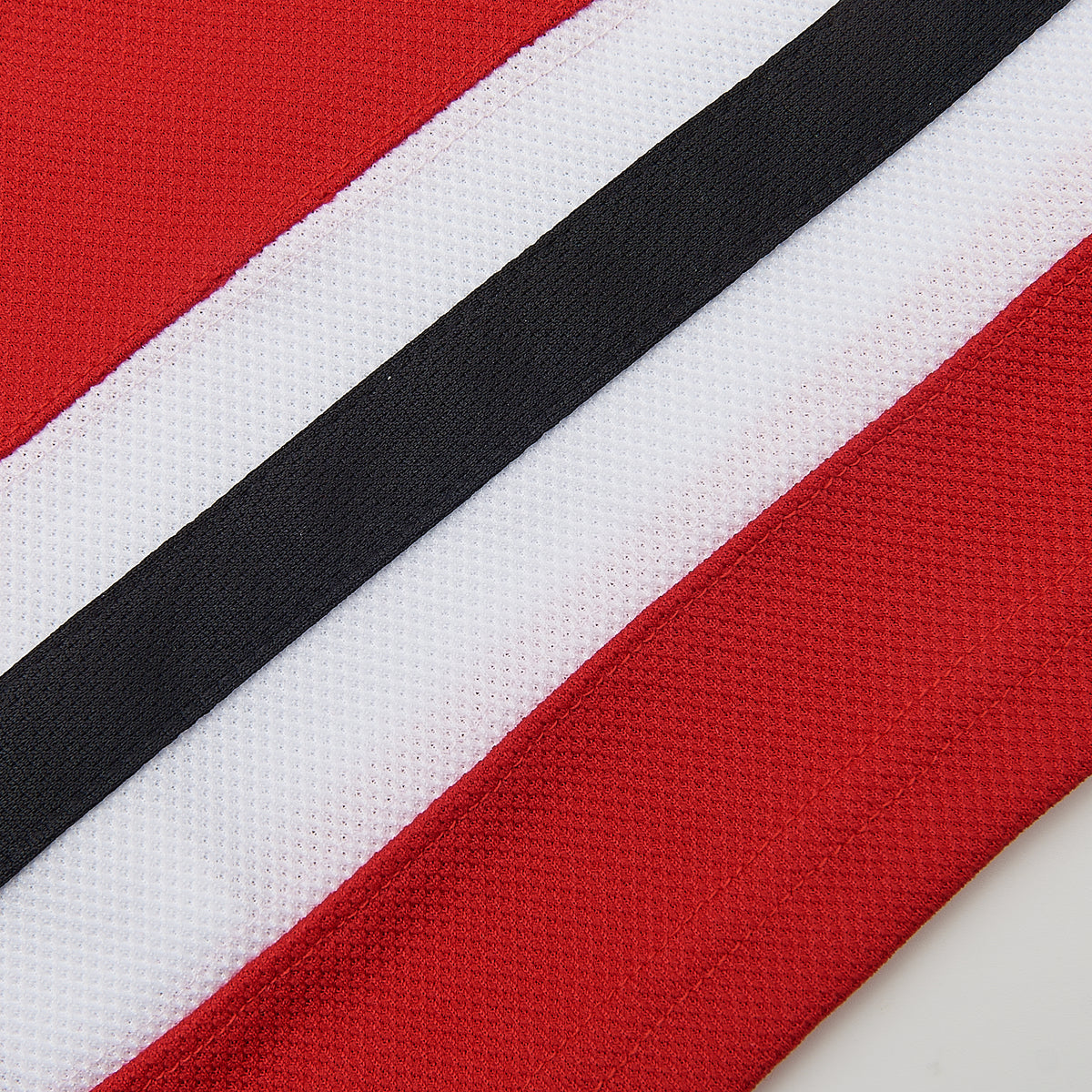 Shoresy Summer Christmas #69 Letterkenny Irish Hockey — Red — stripe detail