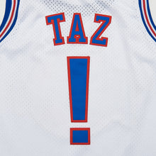 Taz #! Space Jam Tune Squad White Basketball Jersey