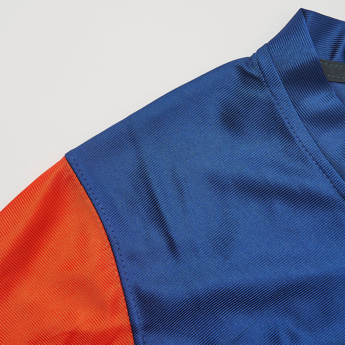 Thad Castle Blue Mountain State #54 Football Jersey — Blue — seam detail