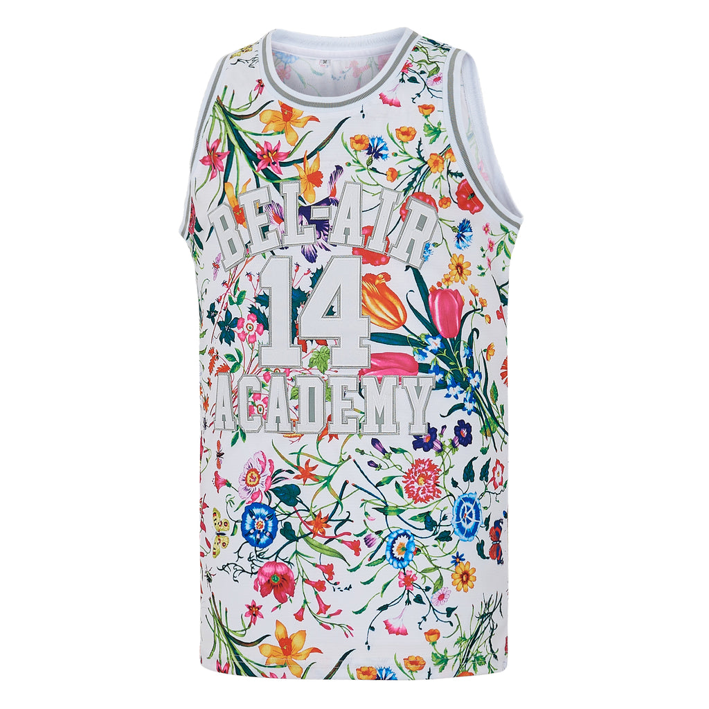 Fresh Prince Bel-Air Academy #14 Flowers Jersey | Retro TV