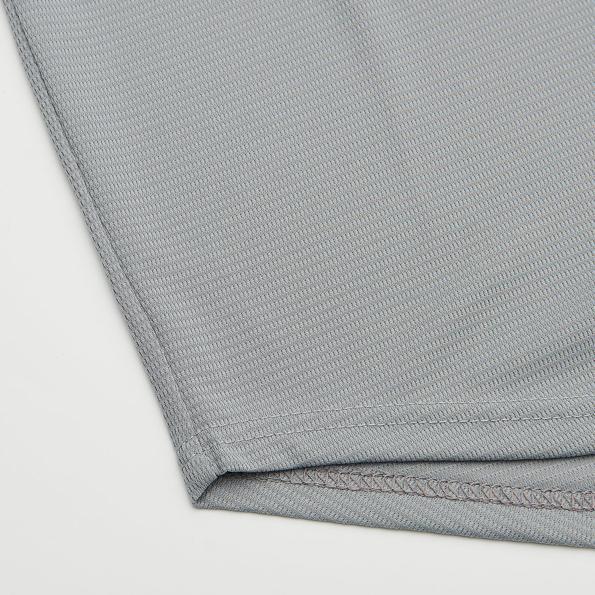 The Sandlot Baseball Jersey — Gray — hem detail
