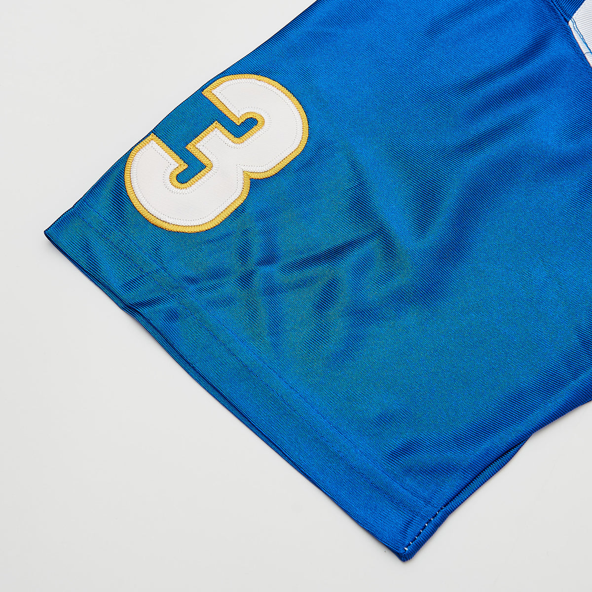 Tim Riggins #33 Panthers Football Jersey — shoulder detail