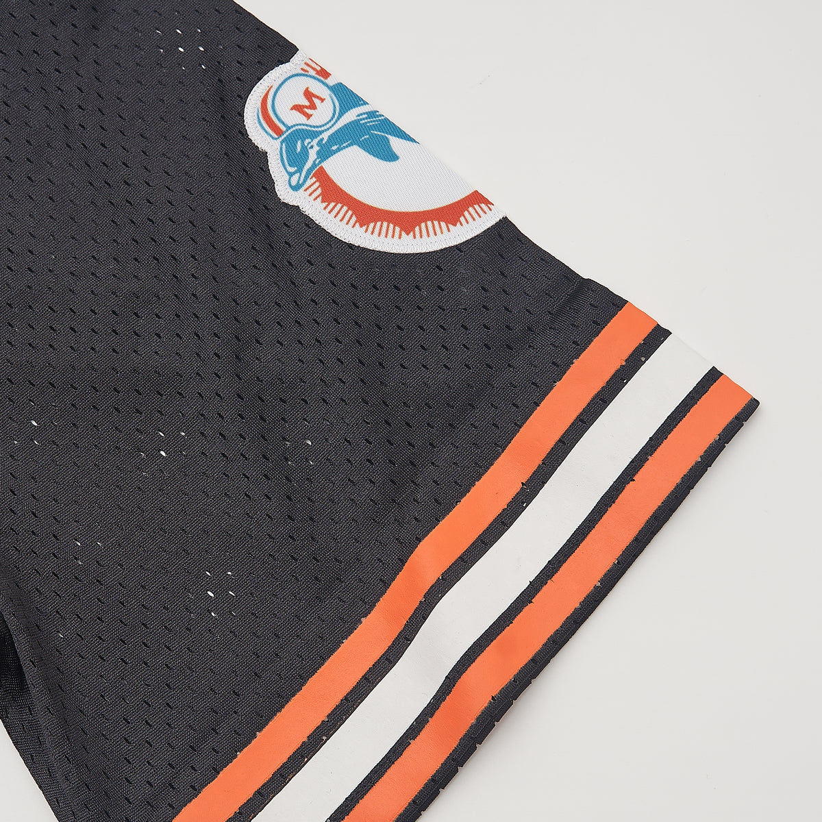 VTG Dan Marino #13 Miami Dolphins Football Jersey — Black — stripe detail