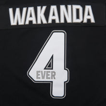 Wakanda Forever King T’CHALLA Ice #4 Hockey Jersey