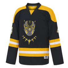 Wakanda Forever King T’CHALLA Ice #4 Hockey Jersey
