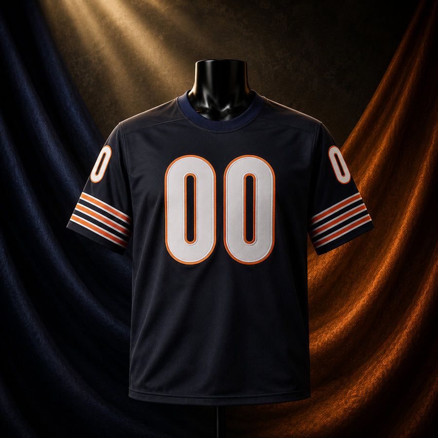 Custom Bears Kids Football Jersey