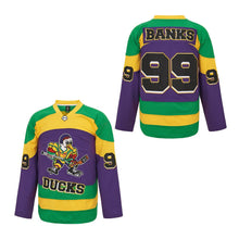 Adam Banks Ducks #99 Hockey Jersey