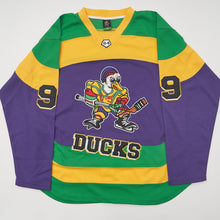 Custom Adam Banks Ducks 99 Hockey Jersey