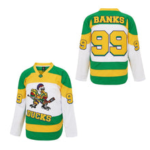 Adam Banks Ducks #99 Hockey Jersey