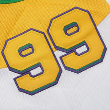 Custom Adam Banks Ducks 99 Hockey Jersey