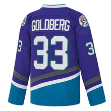 Anaheim Mighty Ducks #33 Greg Goldberg Movie Hockey Jersey