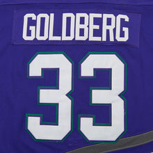 Anaheim Mighty Ducks #33 Greg Goldberg Movie Hockey Jersey
