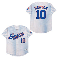 Custom Andre Dawson Expos 10 Baseball Jersey