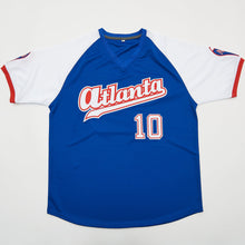 Custom Atlanta 10 Black Crackers Pullover Football Jersey