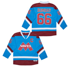 Bombay #66 Waves Retro Hockey Jersey