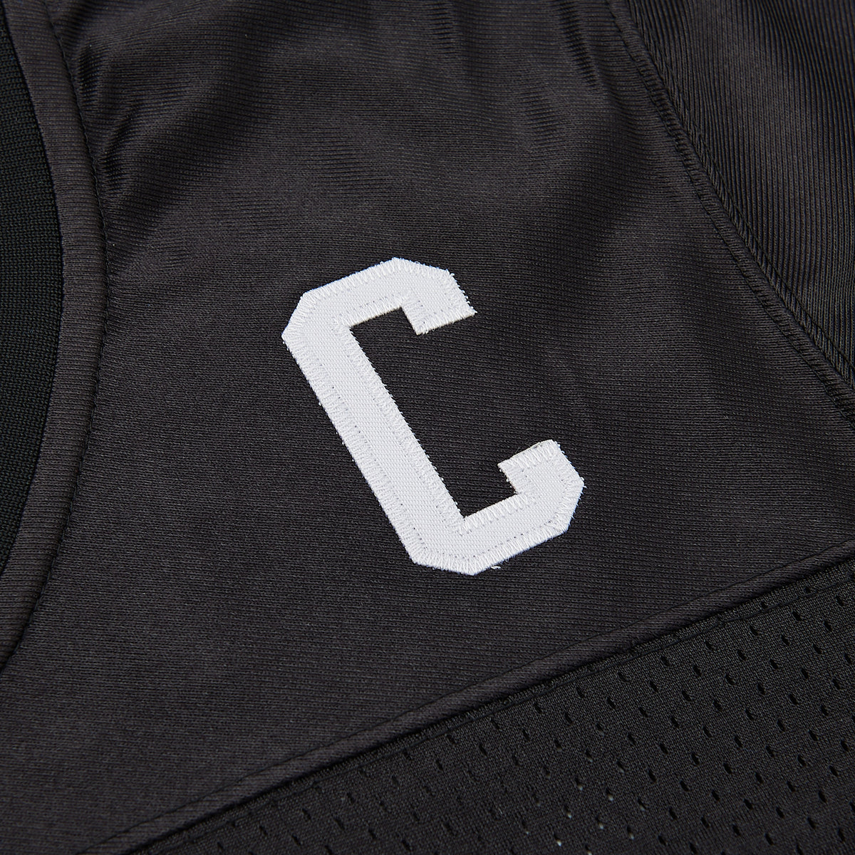 Boobie Miles Permian #45 High Friday Night Lights Football Jersey — Black — patch detail