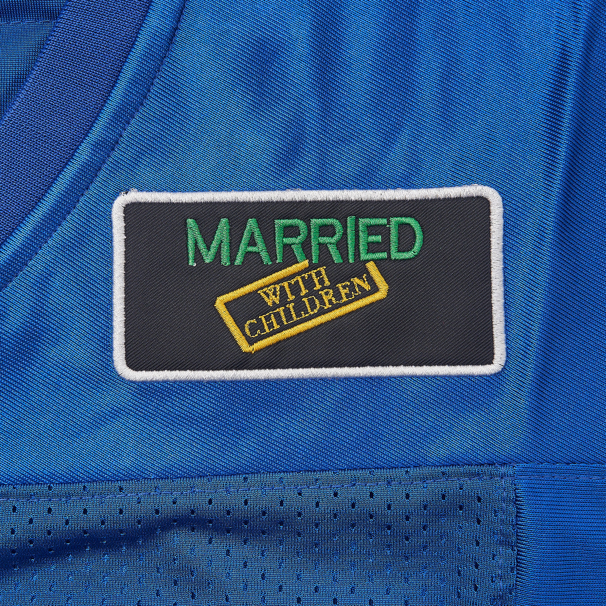 Bundy #33 Polk High Football Jersey — label detail