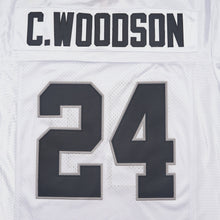 Custom C Woodson 24 Las Vegas Raiders Football Jersey