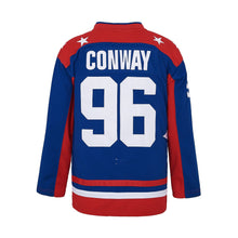 Custom Charlie Conway Mighty Ducks Team Usa 96 Hockey Jersey