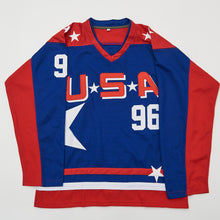 Charlie Conway Mighty Ducks Team USA #96 Hockey Jersey
