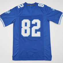 Custom Charlie Tweeder 82 Varsity Blues West Canaan Coyotes Football Jersey