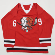 Custom Christmas Sudbury Bulldogs Series 69 Hockey Jersey