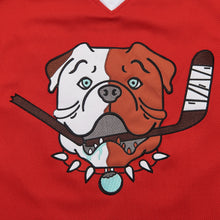 Custom Christmas Sudbury Bulldogs Series 69 Hockey Jersey