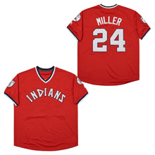 Cleveland Indians Miller Baseball Jersey