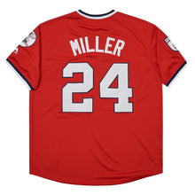 Custom Cleveland Indians Miller Baseball Jersey