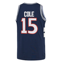 Custom Cole Bulldogs 15 Basketball Jersey