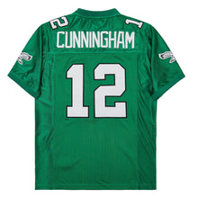 Custom Cunningham 12 Ness Randall Cunningham Black Philadelphia Eagles